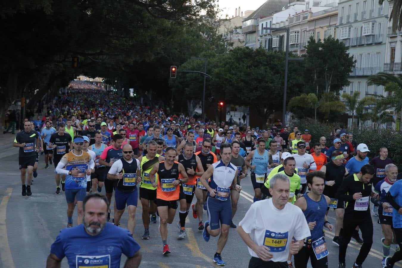 Las mejores imágenes del Maratón Málaga 