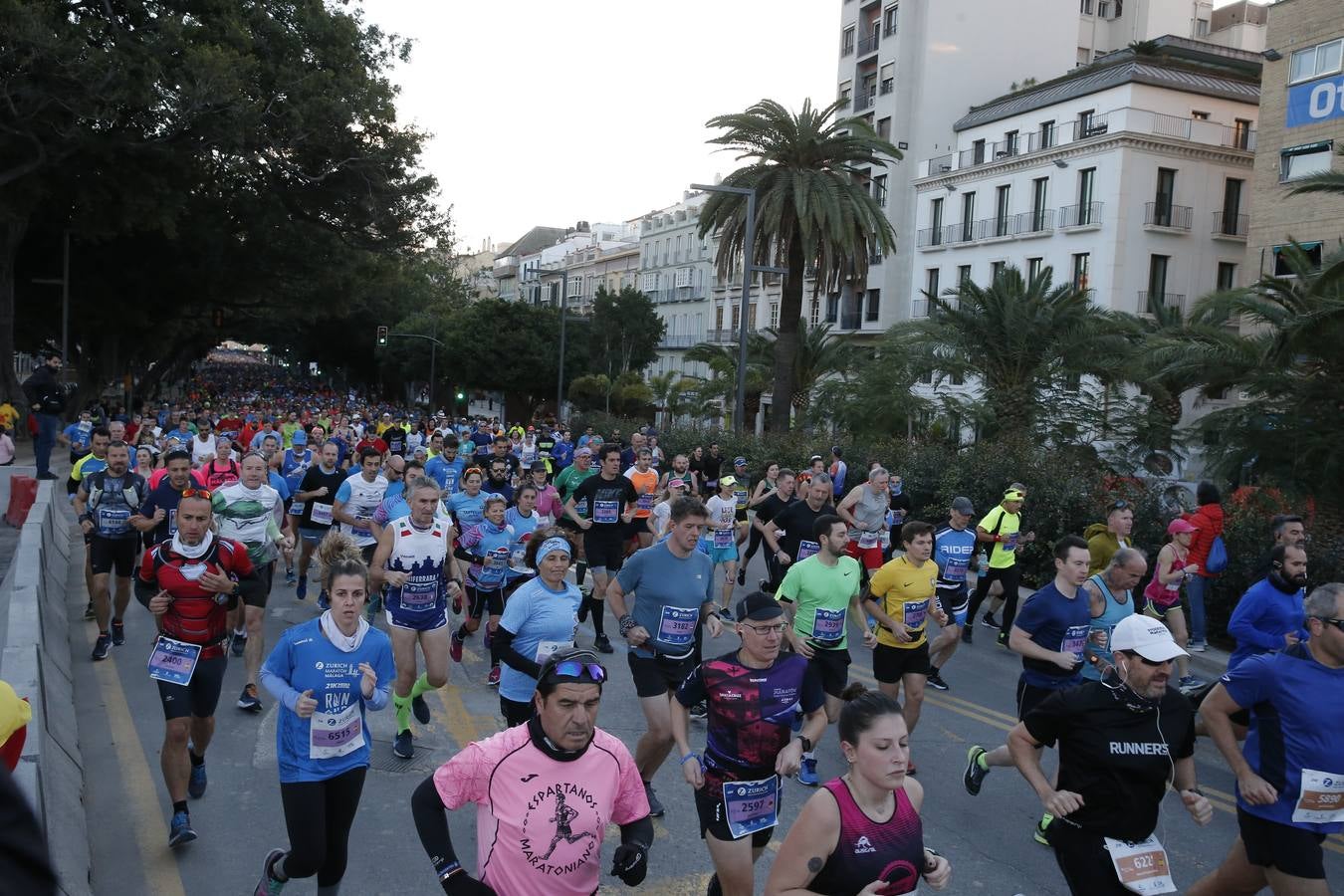 Las mejores imágenes del Maratón Málaga 