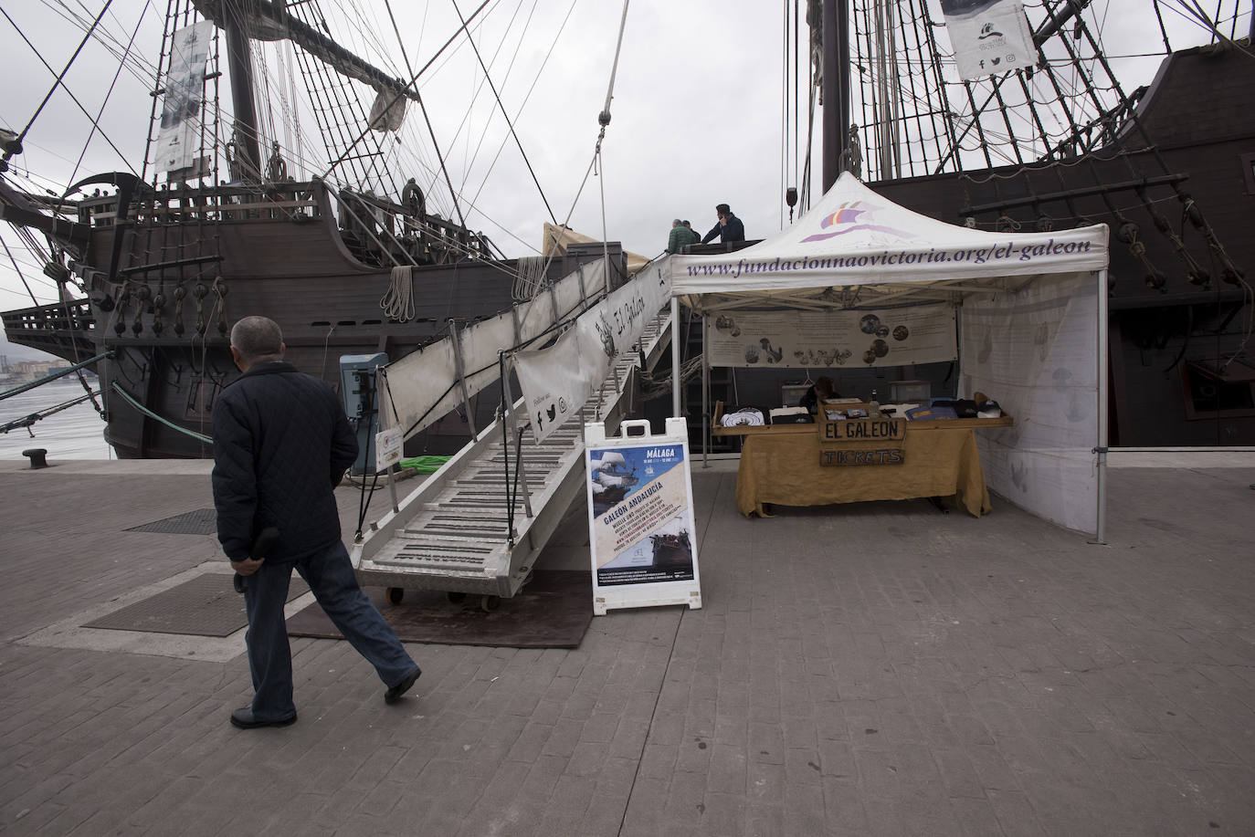 El navío ya está atracado en el Muelle Uno del Puerto, donde estará hasta el próximo 12 de enero y podrá visitarse