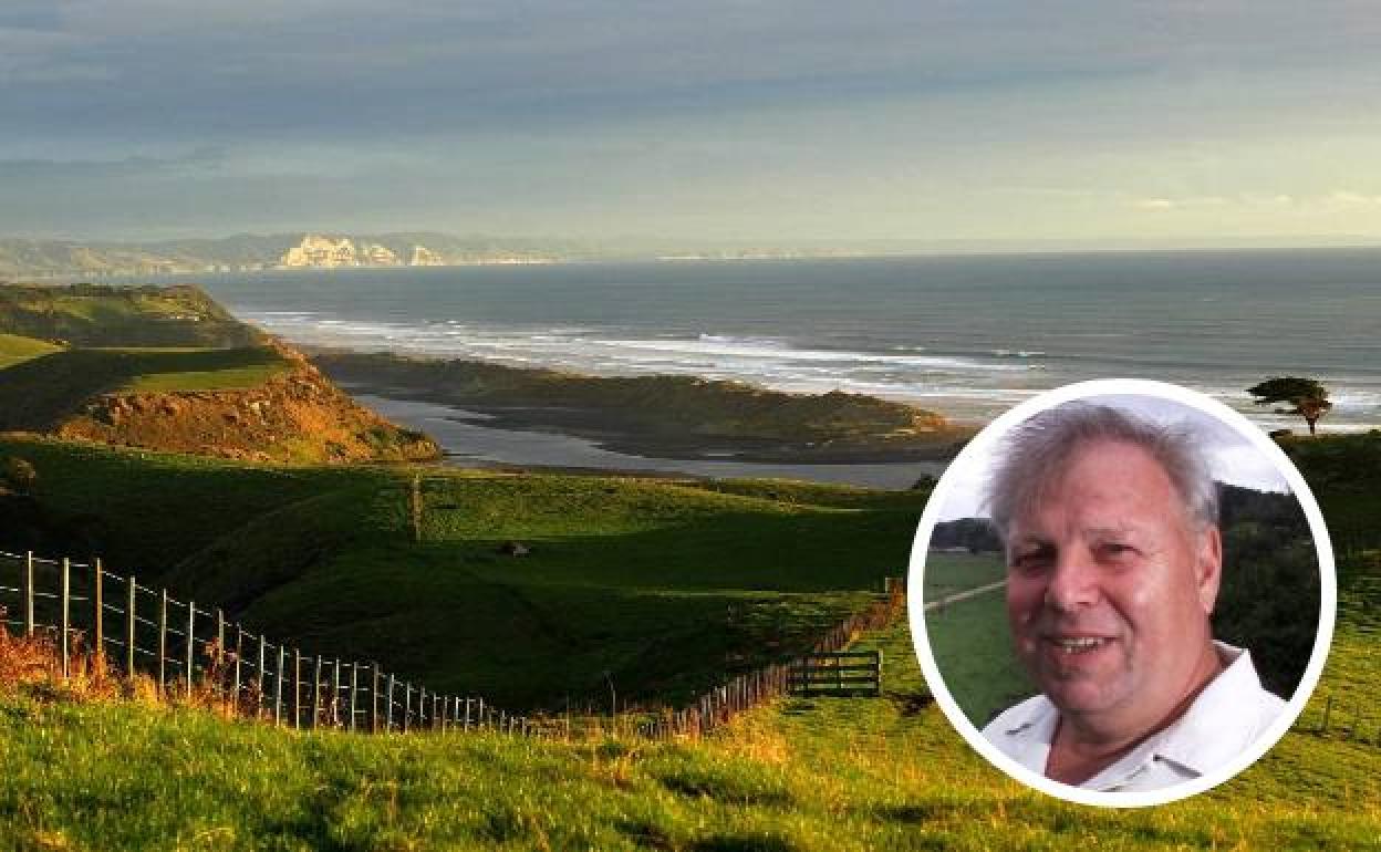 Karl y su arcadia feliz. Karl Reipen es un inversor alemán que se hizo millonario vendiendo café helado. Quiere vivir sus últimos años rodeado de gente «agradable e interesante» en su gran finca de la isla Norte de Nueva Zelanda (arriba).