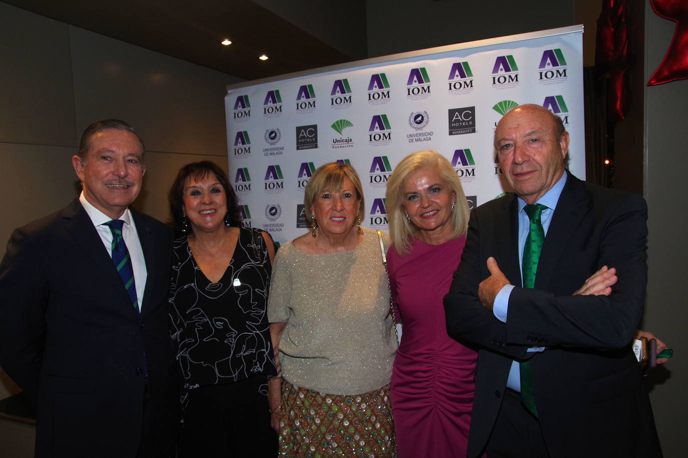 Antonio Montes, Concha Soler, Mari Pepa González, May Ramírez y Pepe Carretín.
