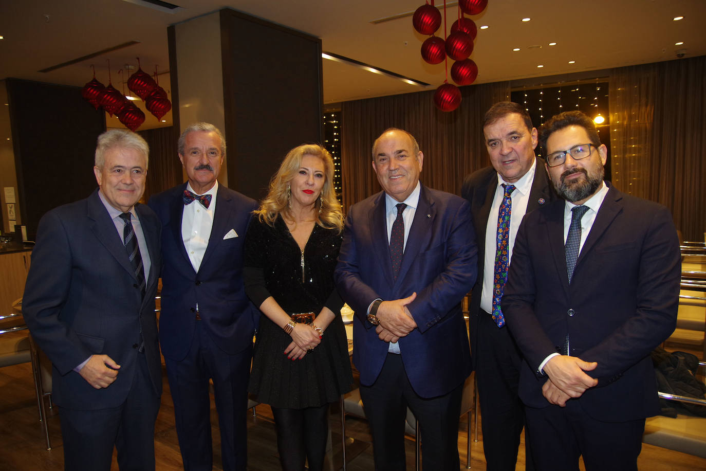 Emilio Alba, Enrique Glückman, Carolina España, Federico Beltrán, Pedro Luis Gómez y Francisco Pomares 