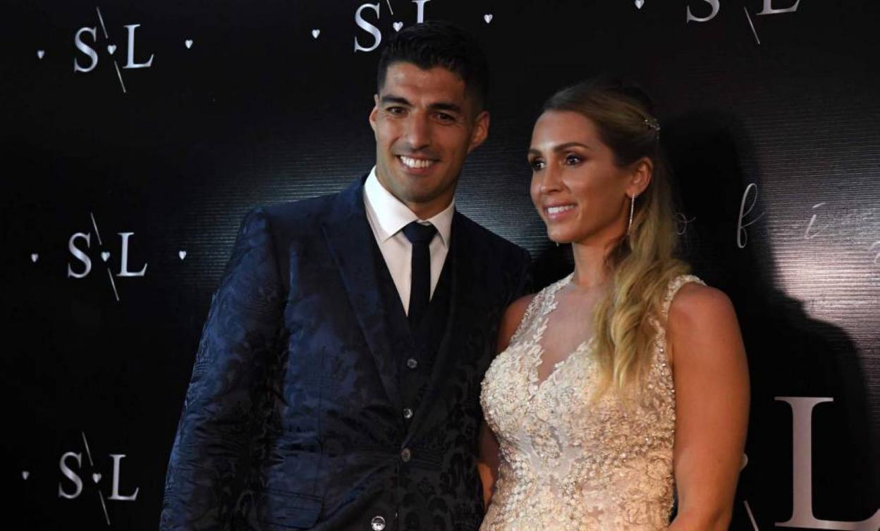 Luis Suárez y Sofía Balbi. 