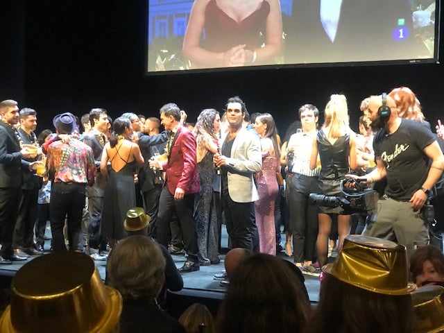 Fotos: Antonio Banderas recibe el Año Nuevo con una gran fiesta en el Teatro del Soho