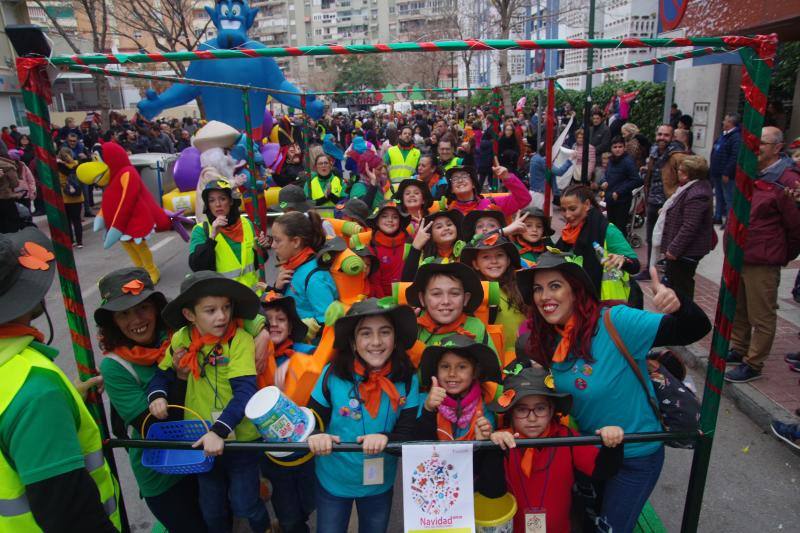 Los Reyes han paseado en camello por el barrio. 