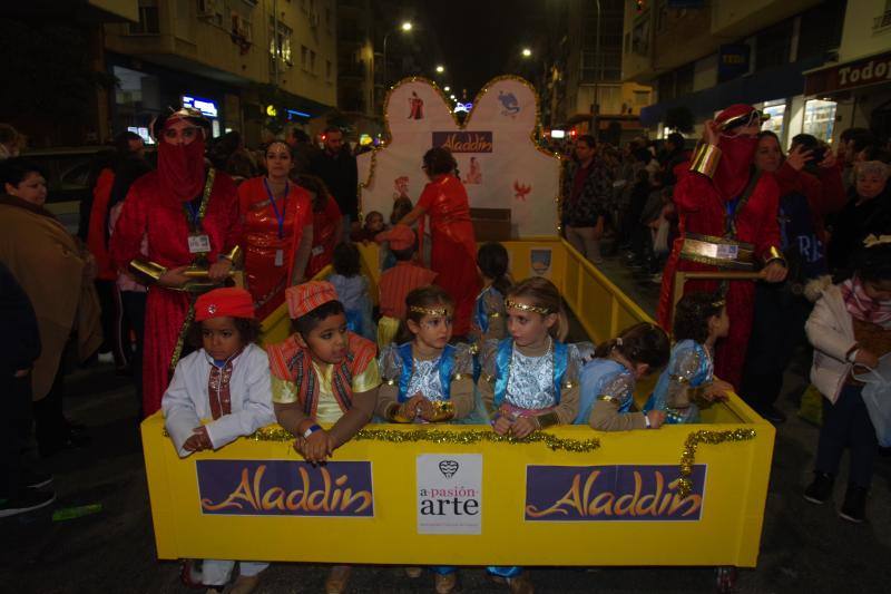 La cabalgata de Bailén-Miraflores tuvo temáticas diferentes.