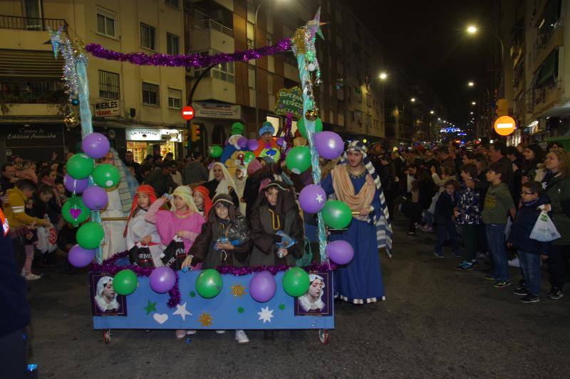 La cabalgata de Bailén-Miraflores tuvo temáticas diferentes.