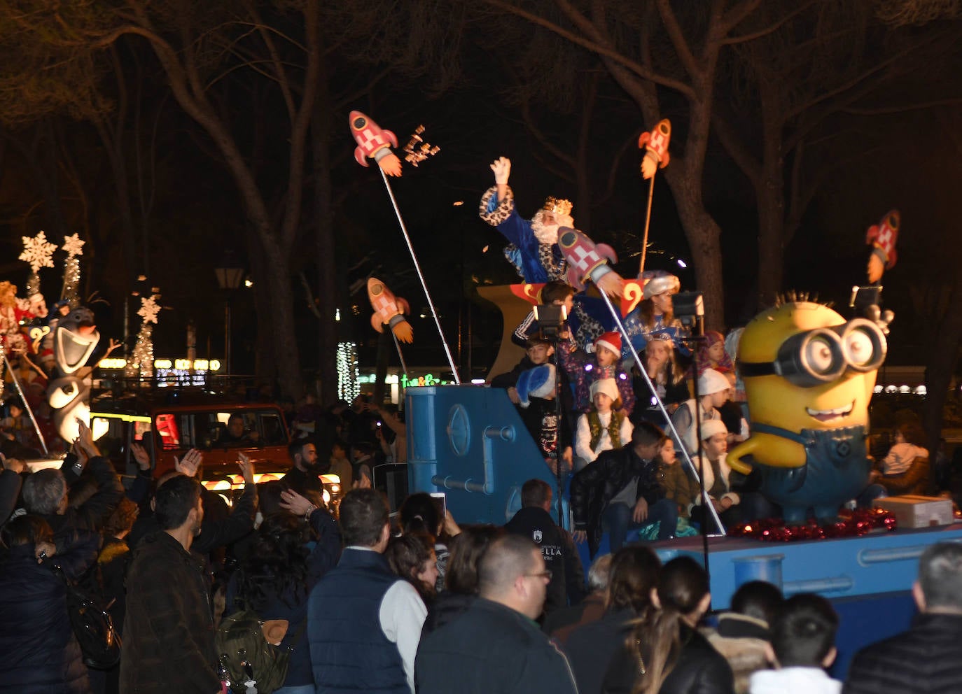 EEn Las Chapas se celebró la primera de las cuatro cabalgatas en la ciudad este año