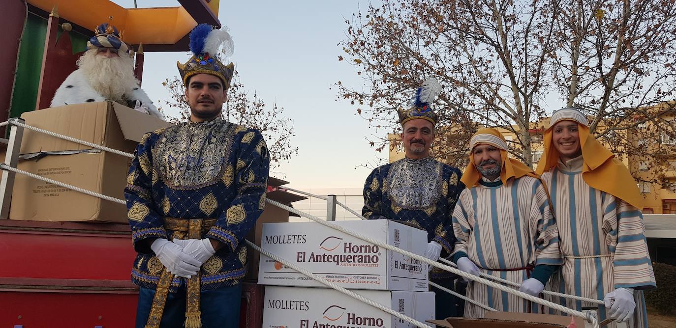 La Cabalgata de Reyes en Antequera. 