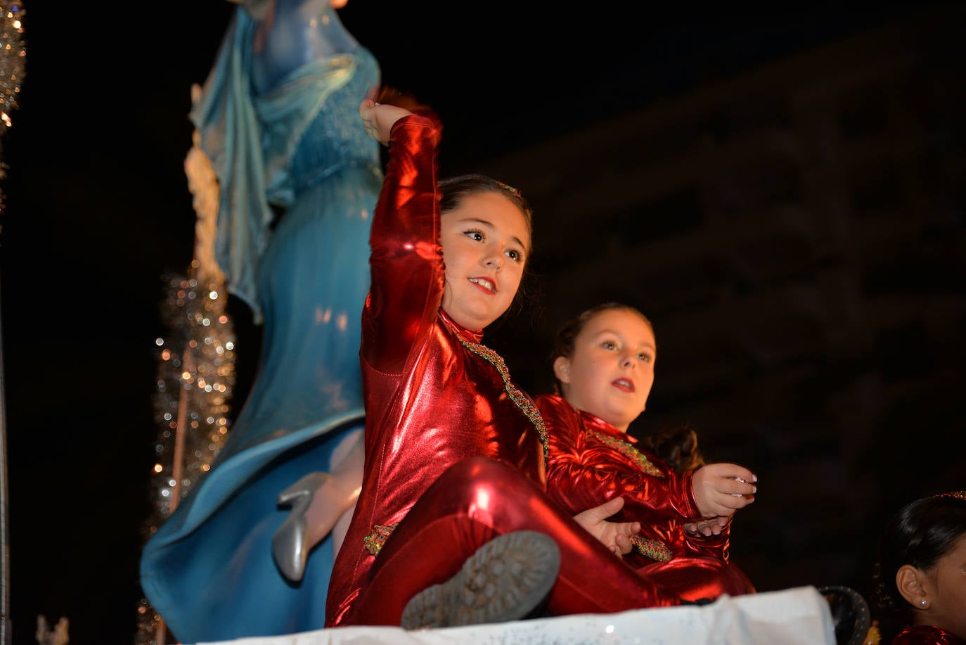 Desfile de Sus Majestades en Marbella.