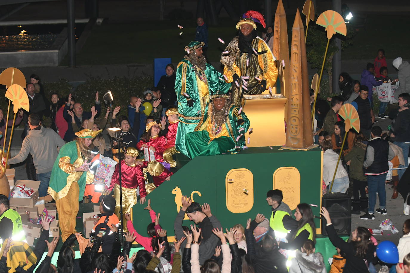 Los Reyes Magos, en San Pedro.