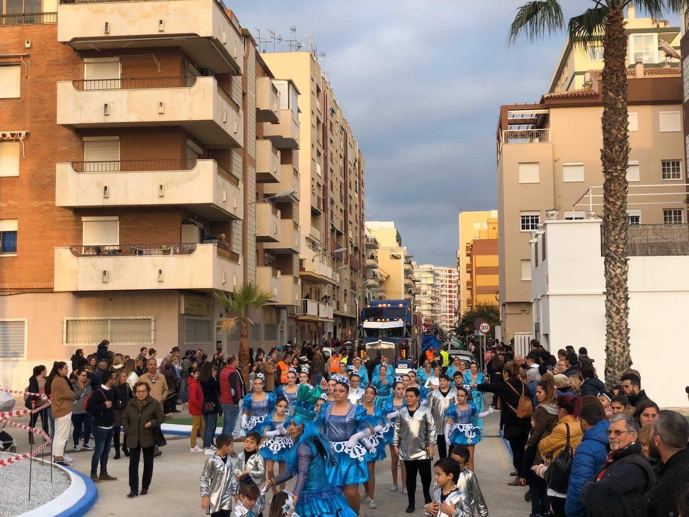 Cabalgata en Torre del Mar. 