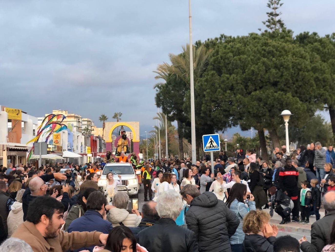 Cabalgata en Torre del Mar. 