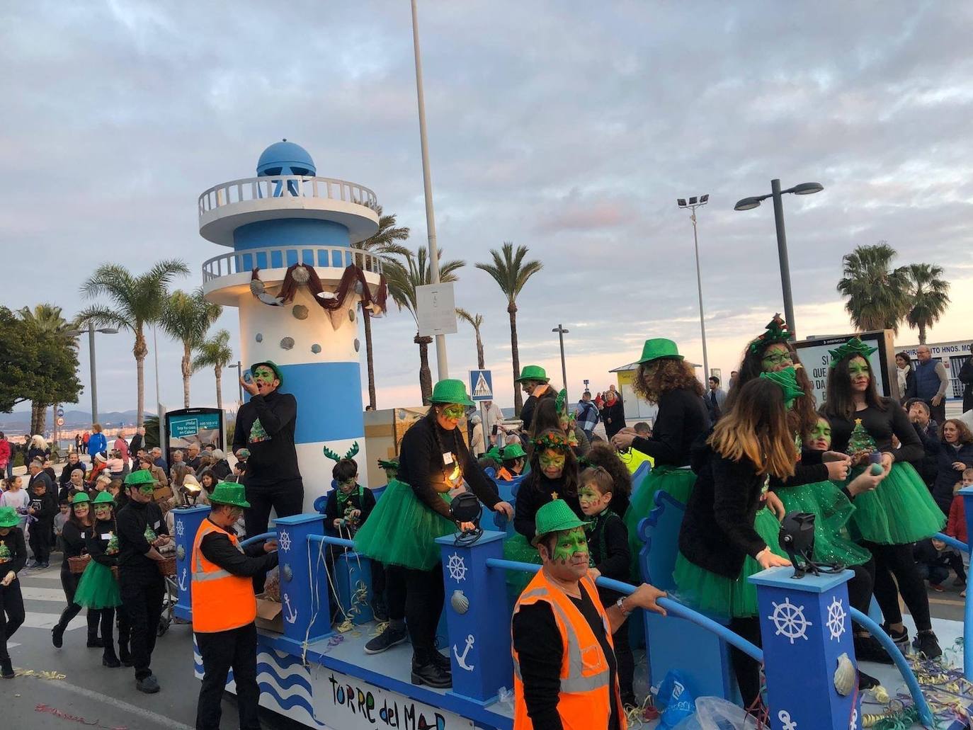 Cabalgata en Torre del Mar. 