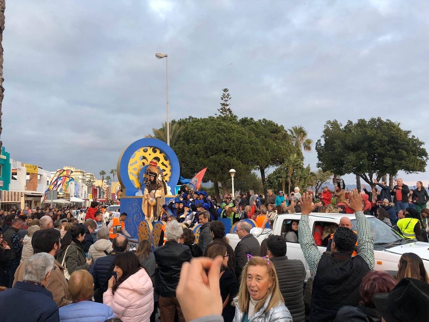 Cabalgata en Torre del Mar. 