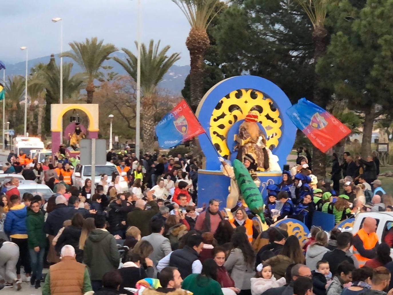 Cabalgata en Torre del Mar. 