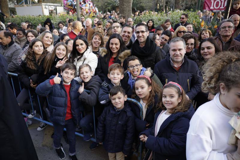 Asistentes a la Cabalgata de Reyes Magos de este año 