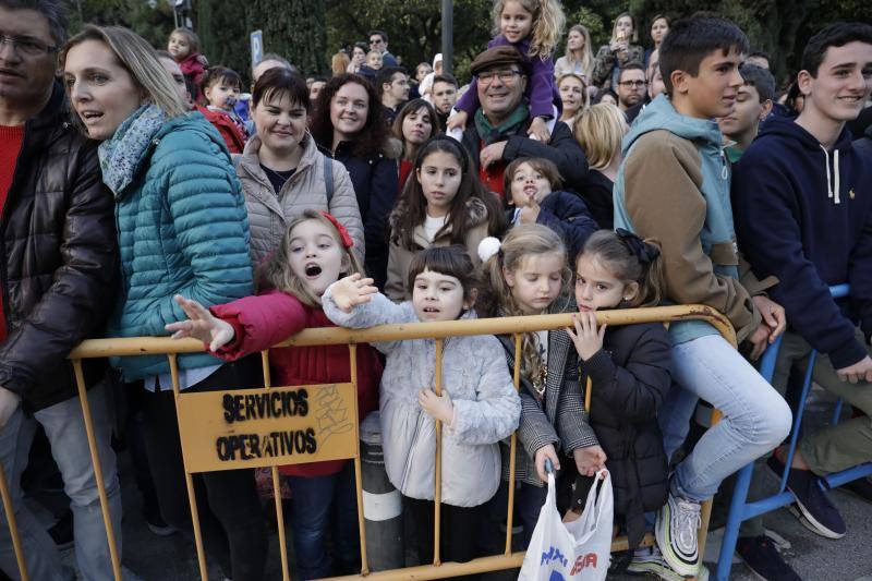 Asistentes a la Cabalgata de Reyes Magos de este año 