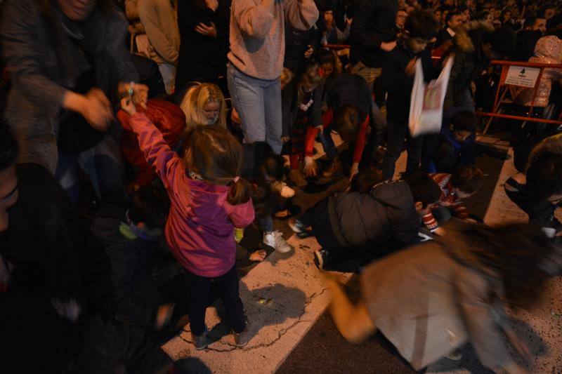 Asistentes a la Cabalgata de Reyes Magos de este año 