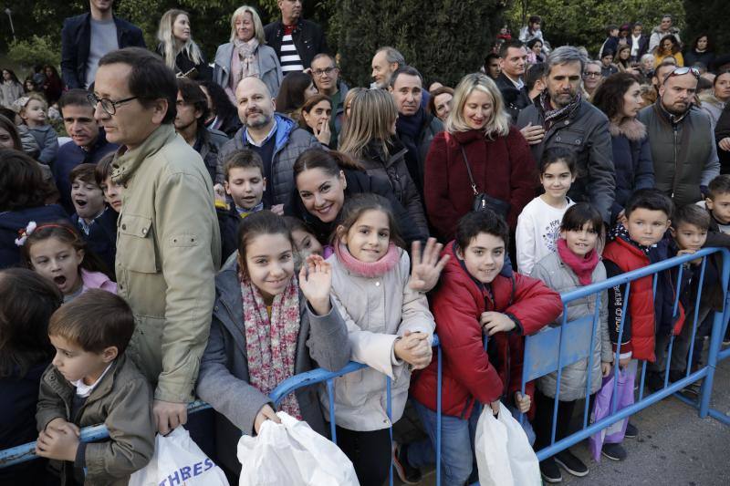 Asistentes a la Cabalgata de Reyes Magos de este año 