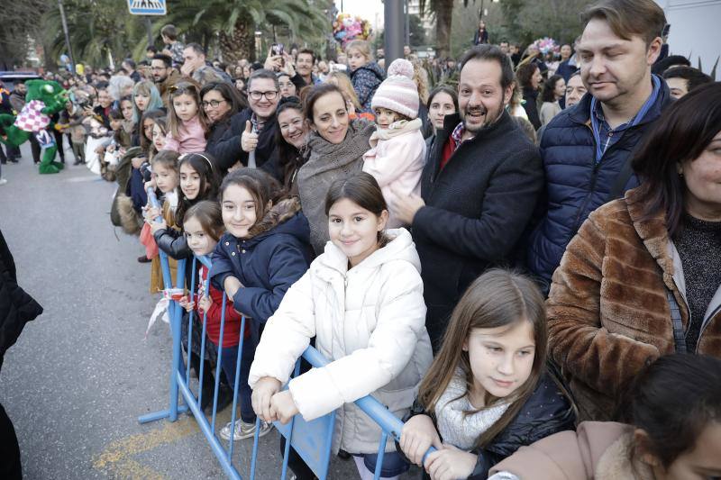 Asistentes a la Cabalgata de Reyes Magos de este año 