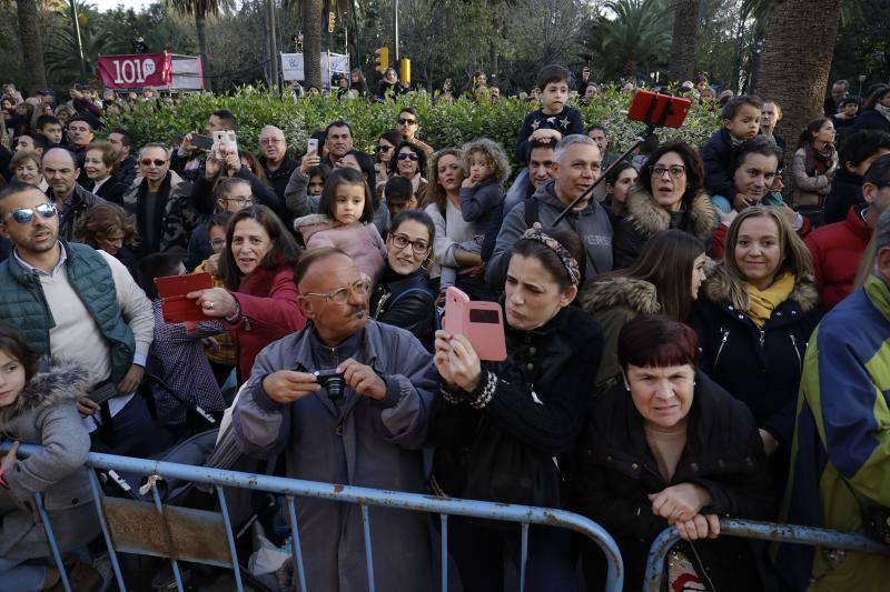 Asistentes a la Cabalgata de Reyes Magos de este año 