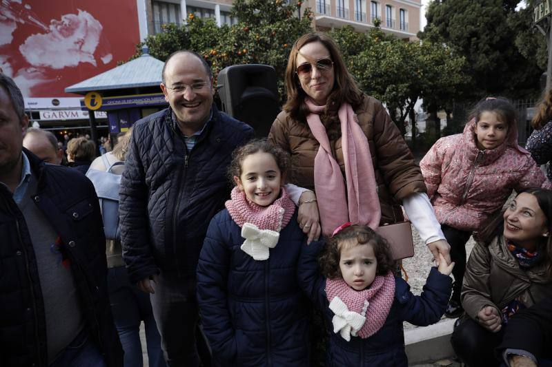 Asistentes a la Cabalgata de Reyes Magos de este año 