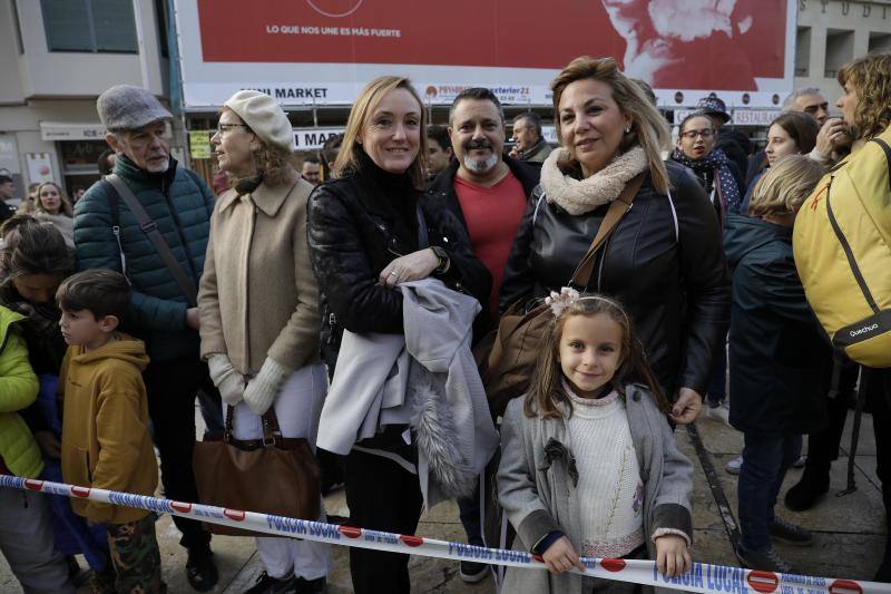 Asistentes a la Cabalgata de Reyes Magos de este año 