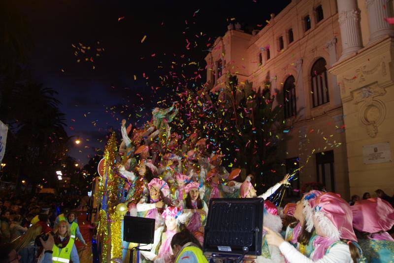 Asistentes a la Cabalgata de Reyes Magos de este año 