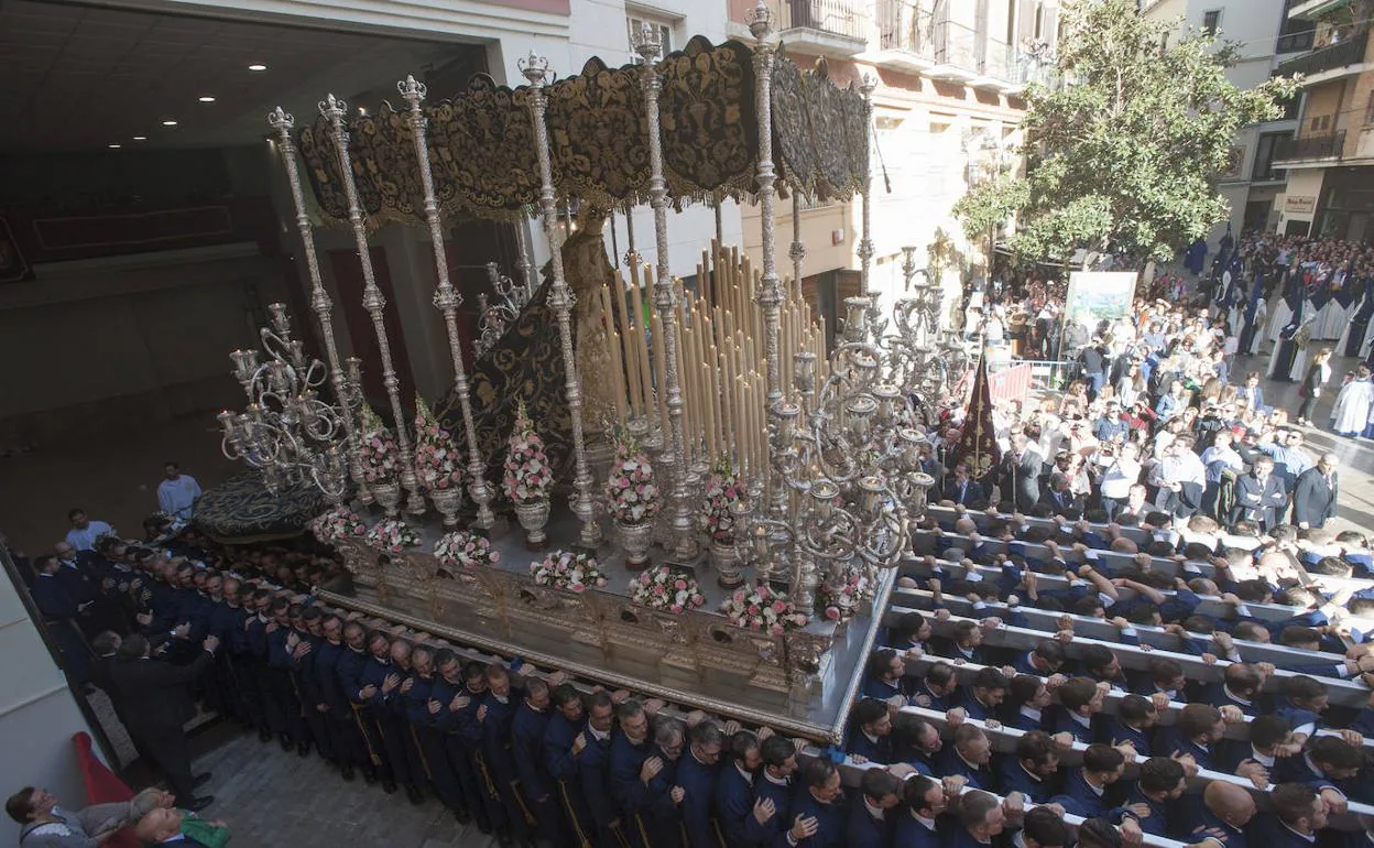 La Virgen de la Paz saldrá el sábado 13 de julio de manera extraordinaria en Málaga