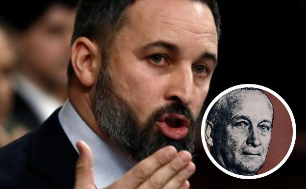 ¿Qué libro llevaba Santiago Abascal en su discurso de la sesión de Investidura?