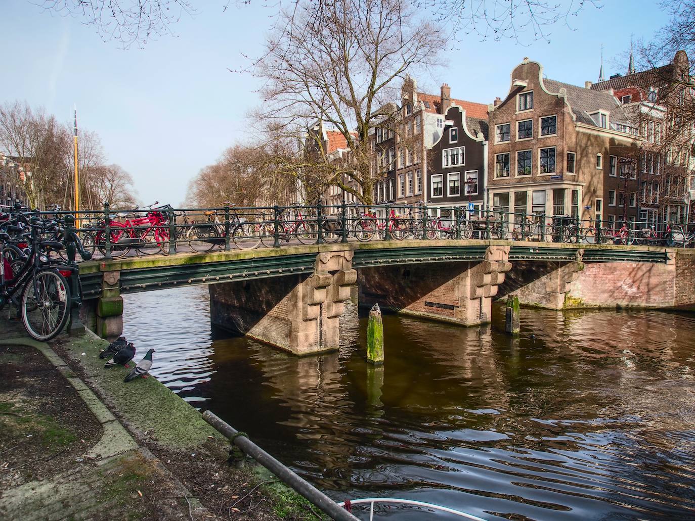 Canal de Brouwersgracht(Amsterdam, Holanda)