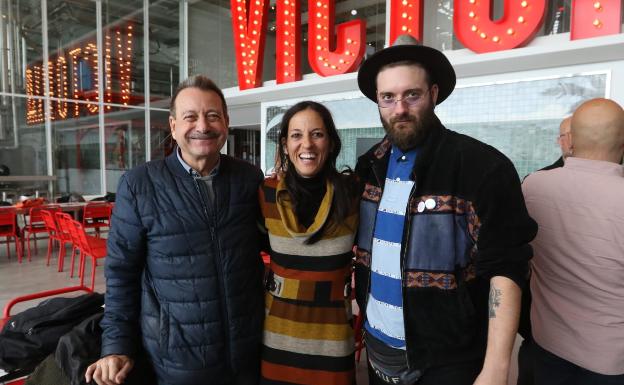 Antonio Durán, Mónica López y Alejandro Morales.