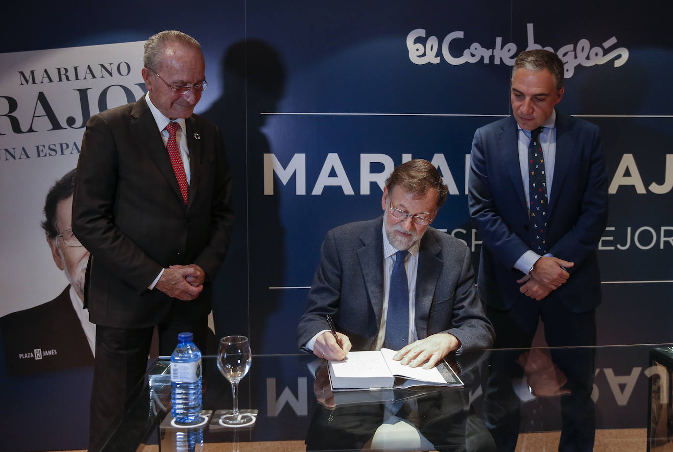 Rajoy presenta su nuevo libro en Málaga. 