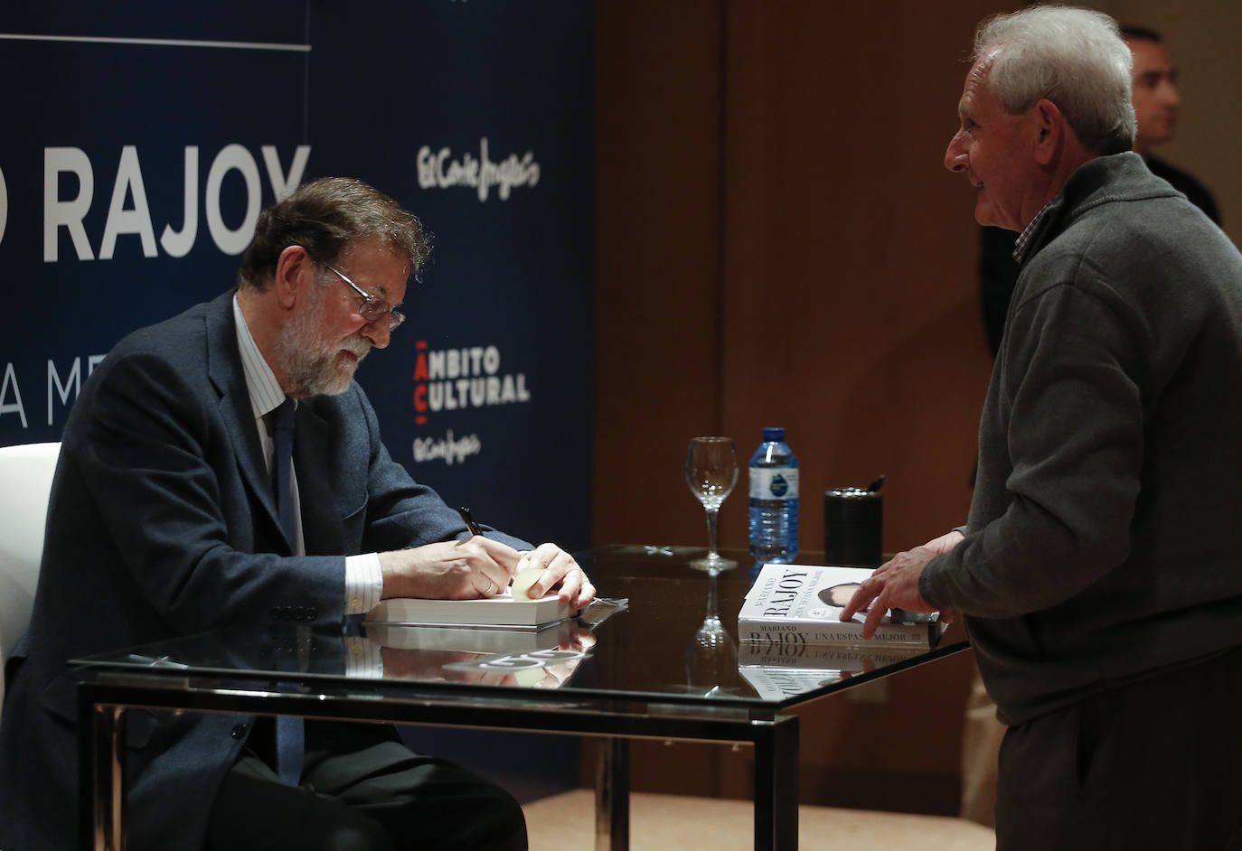 Rajoy presenta su nuevo libro en Málaga. 