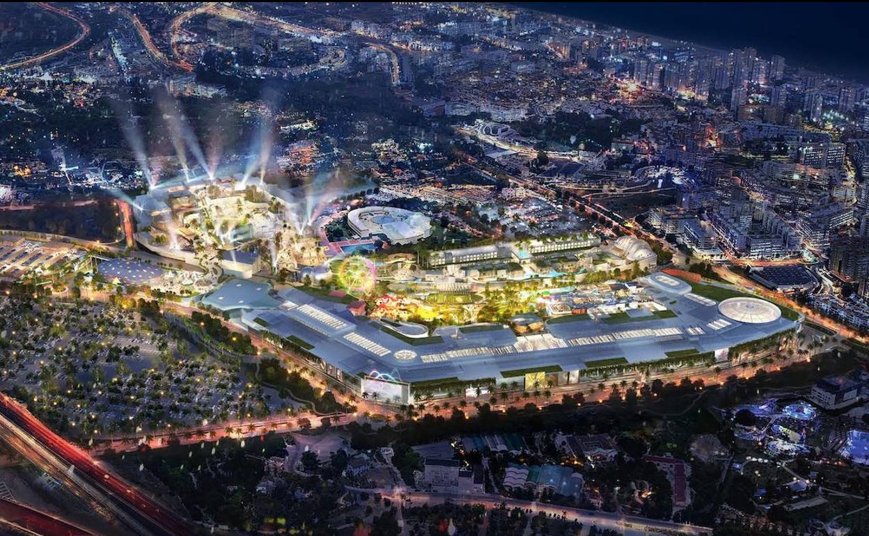 La construcción del parque de Intu supondrá el mayor cambio urbanístico del municipio.