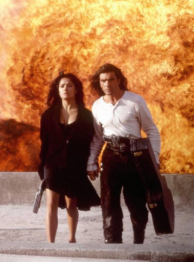 Antonio Banderas, en una escena de la película 'Desperado' (1995)