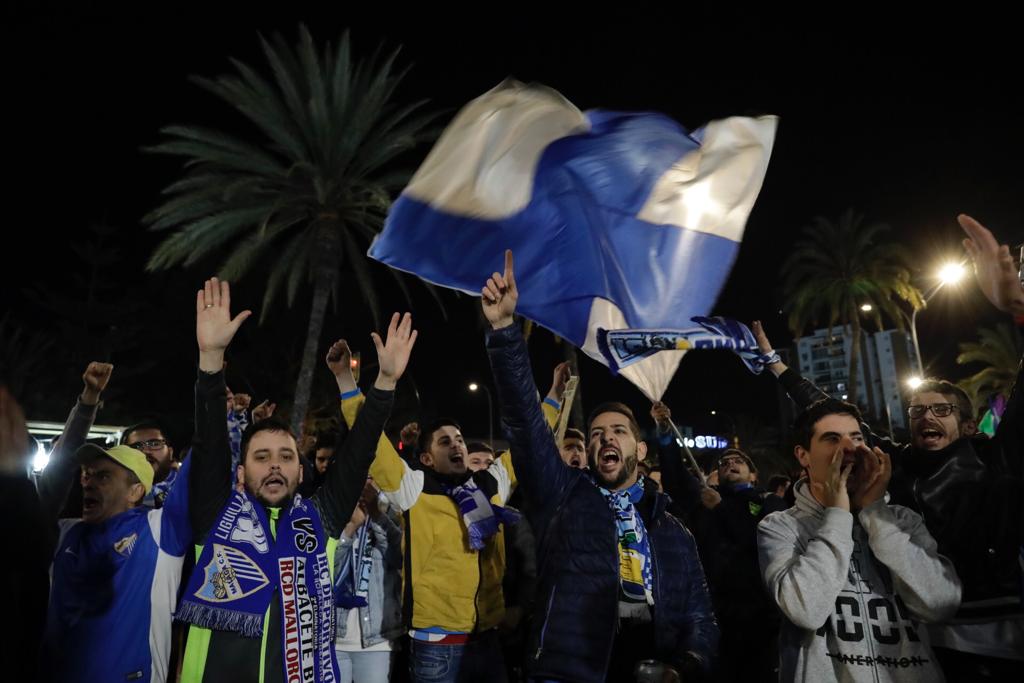 El nuevo entrenador, Sergio Pellicer, debutaba en La Rosaleda