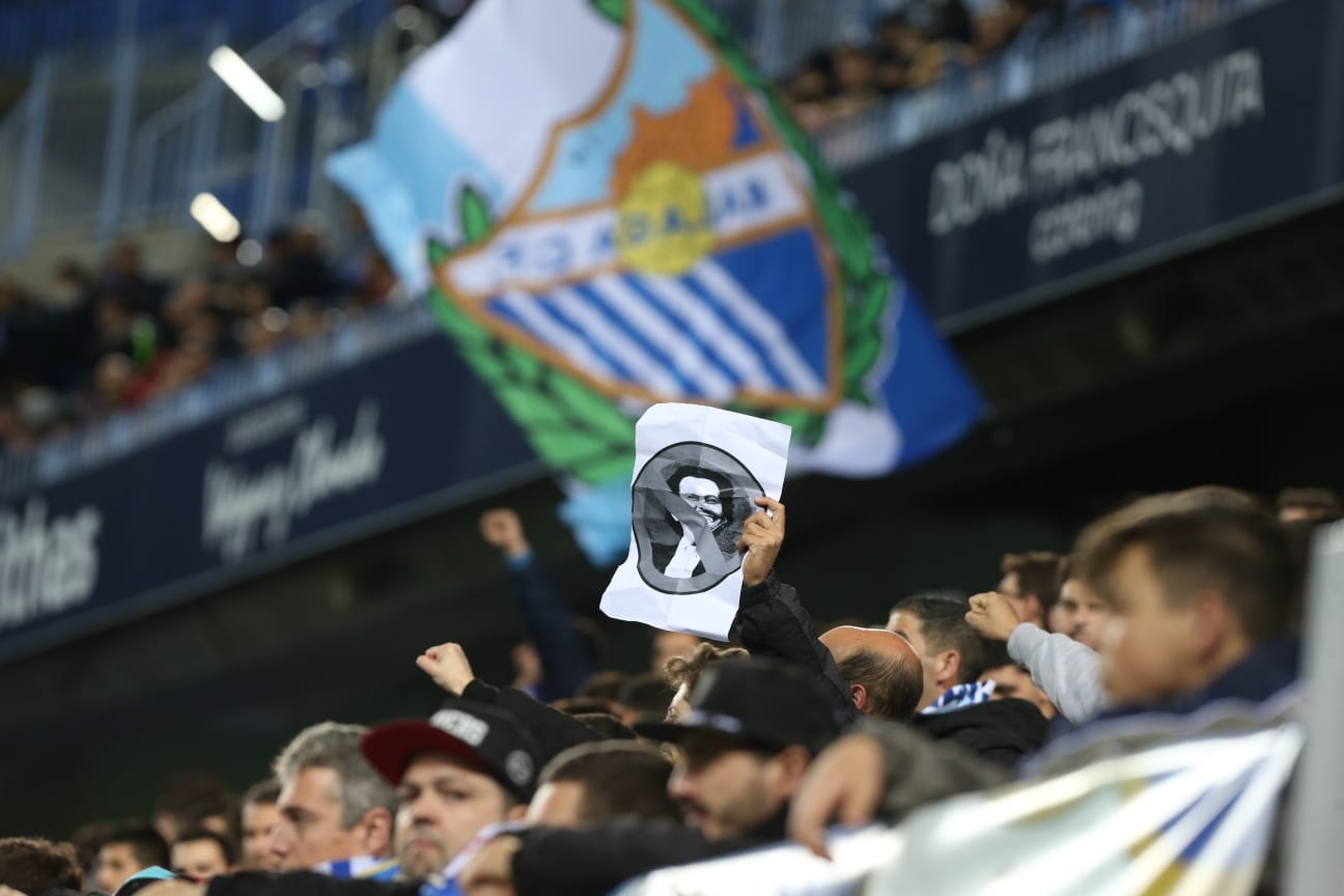 El nuevo entrenador, Sergio Pellicer, debutaba en La Rosaleda