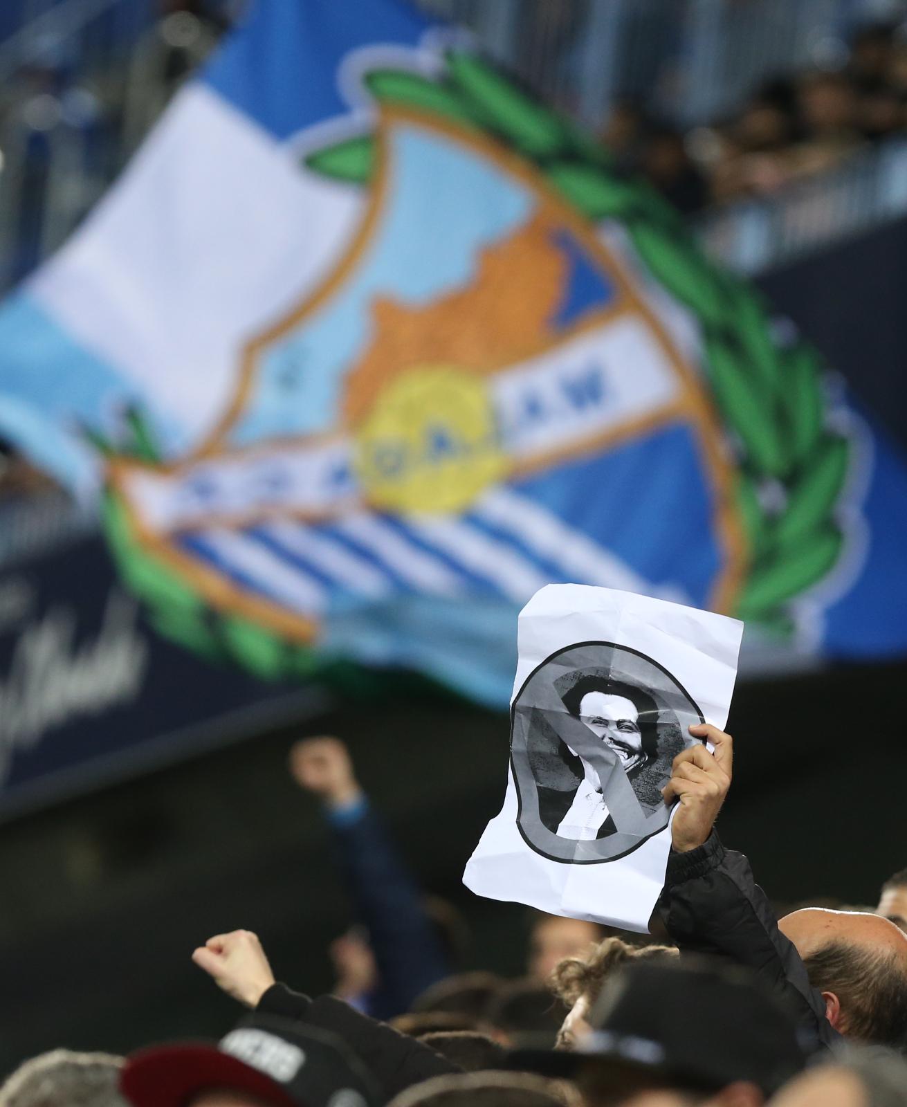 El nuevo entrenador, Sergio Pellicer, debutaba en La Rosaleda
