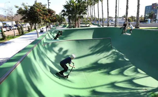 Imagen del Skatepark de San Pedro.