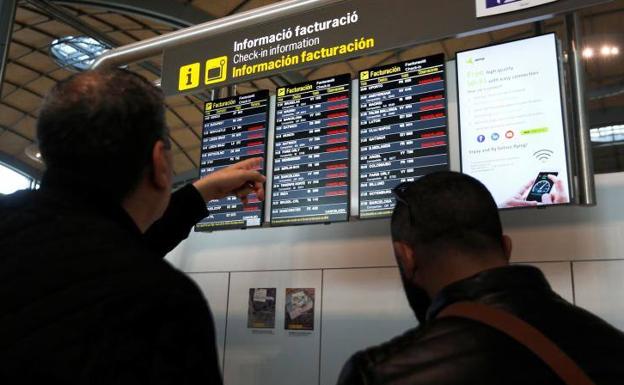 El temporal prolonga el cierre del aeropuerto de Alicante