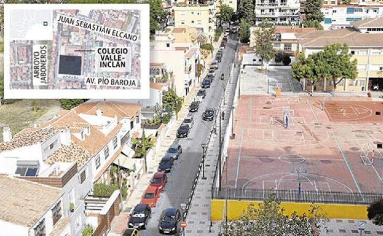 El Ayuntamiento ofrece «máximas garantías» de seguridad durante las obras del 'parking' bajo el colegio de Echeverría del Palo