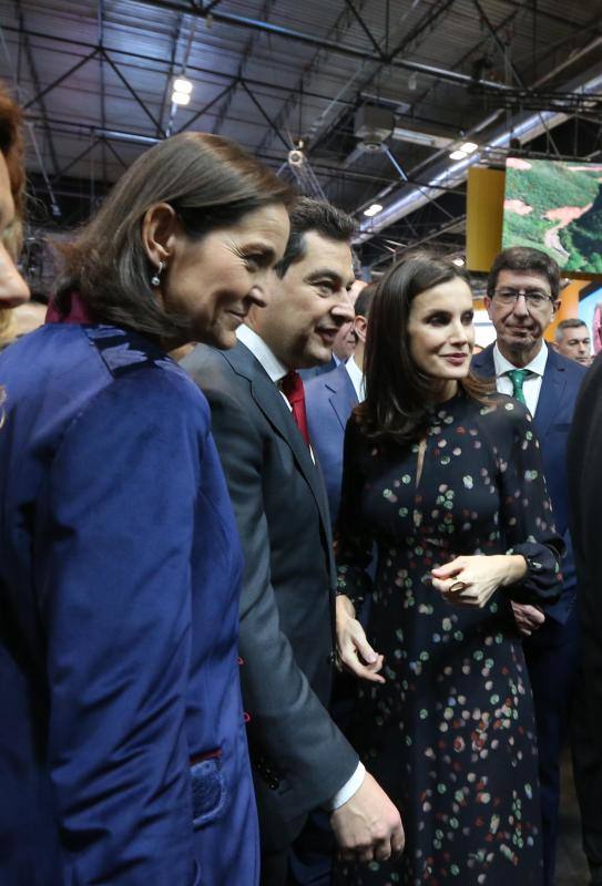 La Reina Letizia inaugura la 40.º edición de la Feria Internacional de Turismo en Madrid