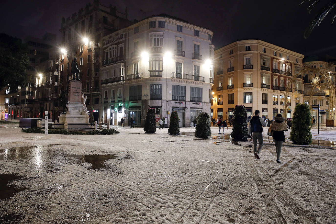 Granizada en Málaga | Fotos: Así ha sido la granizada caída en Málaga