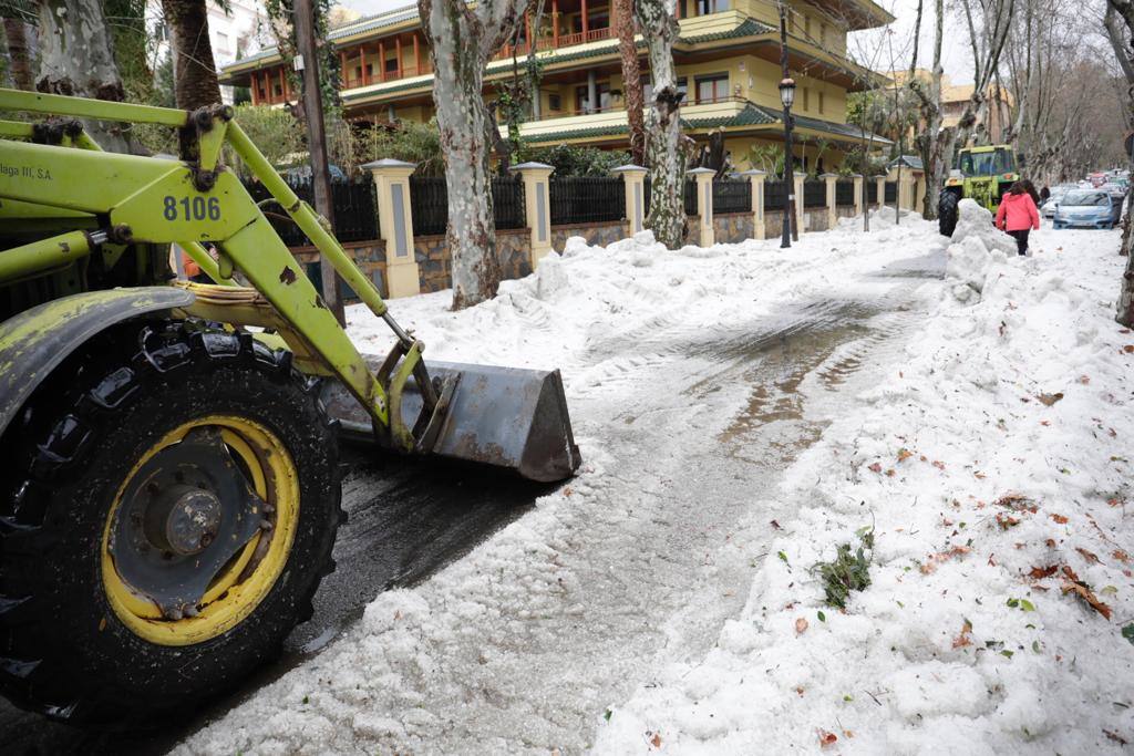 Granizada en Málaga | Fotos: Así ha sido la granizada caída en Málaga