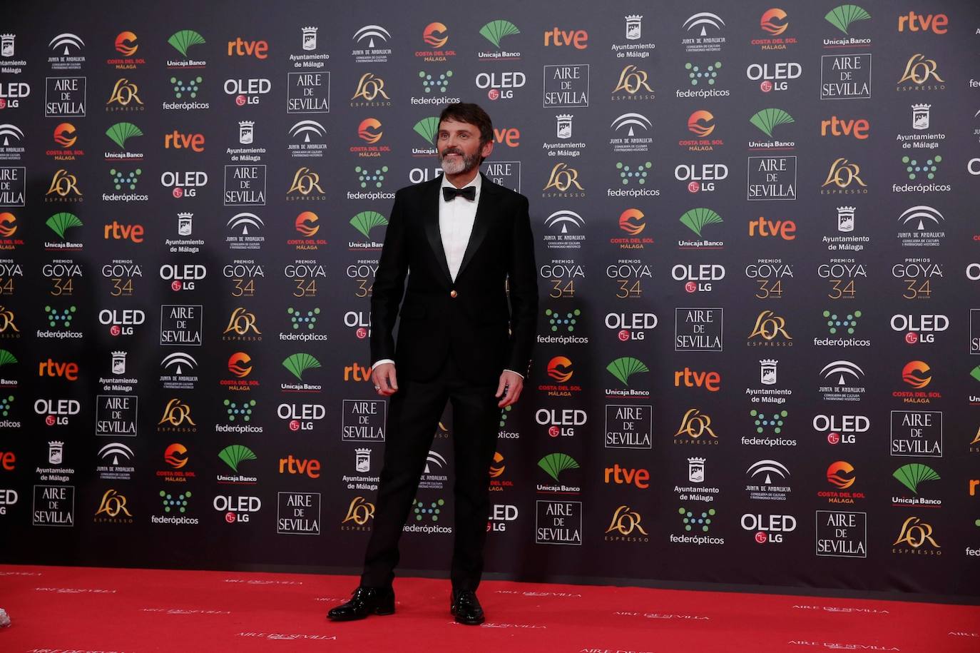 Los famosos asistentes a la gala en el Palacio de Deportes. 