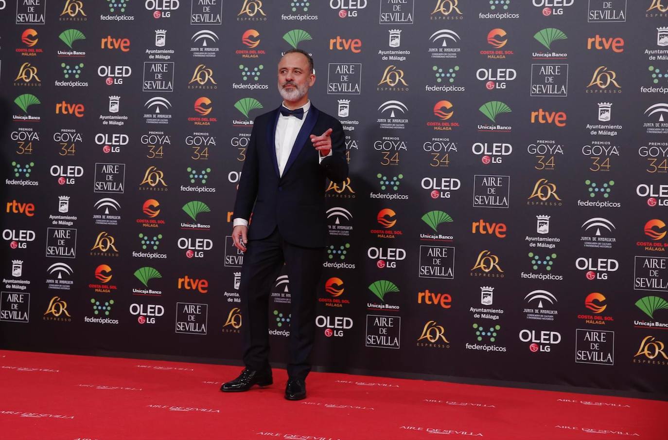 La jornada de los premios Goya que acoge el palacio de los Deportes José María Martín Carpena, en imágenes. 