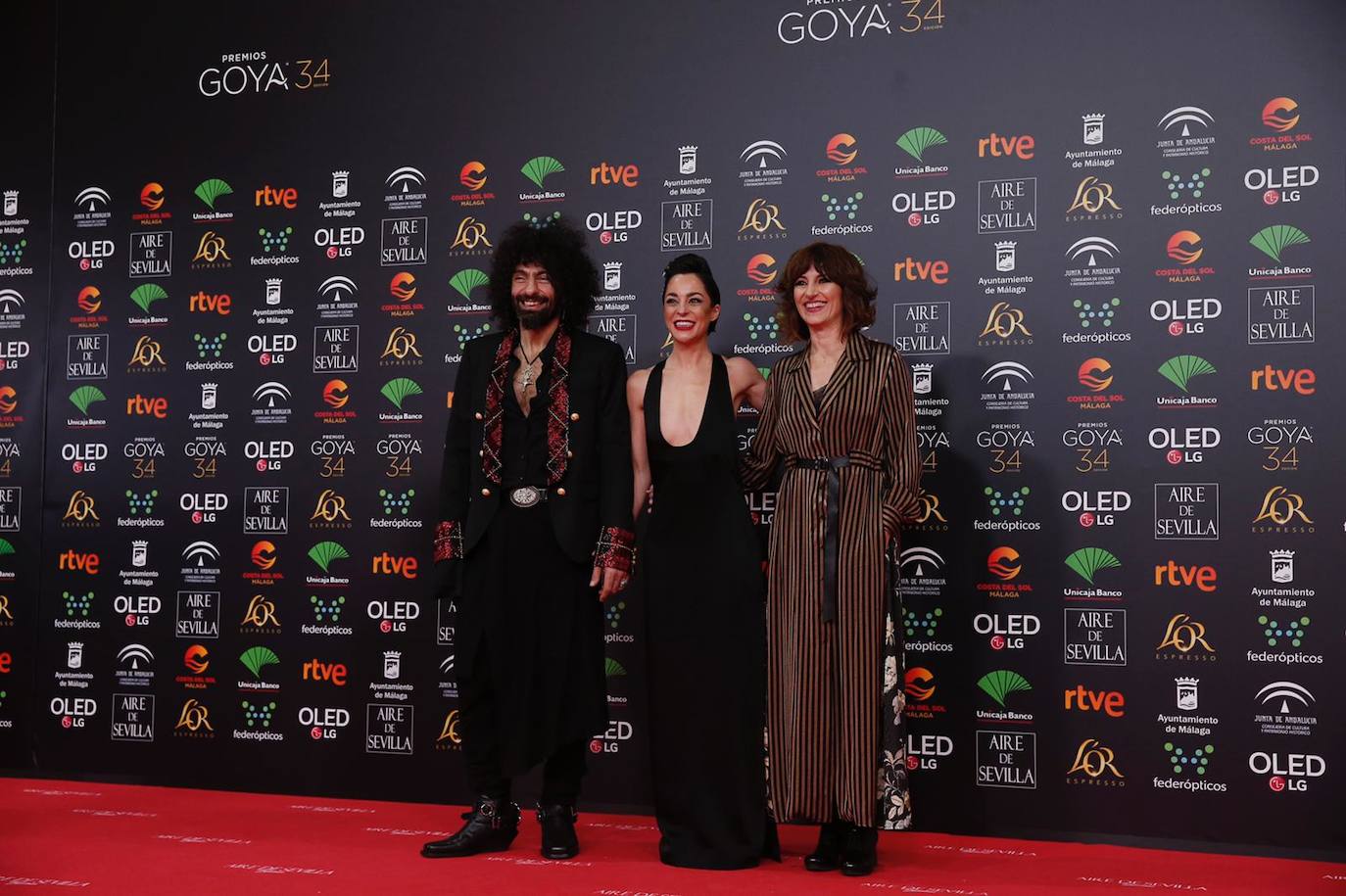 La jornada de los premios Goya que acoge el palacio de los Deportes José María Martín Carpena, en imágenes. 