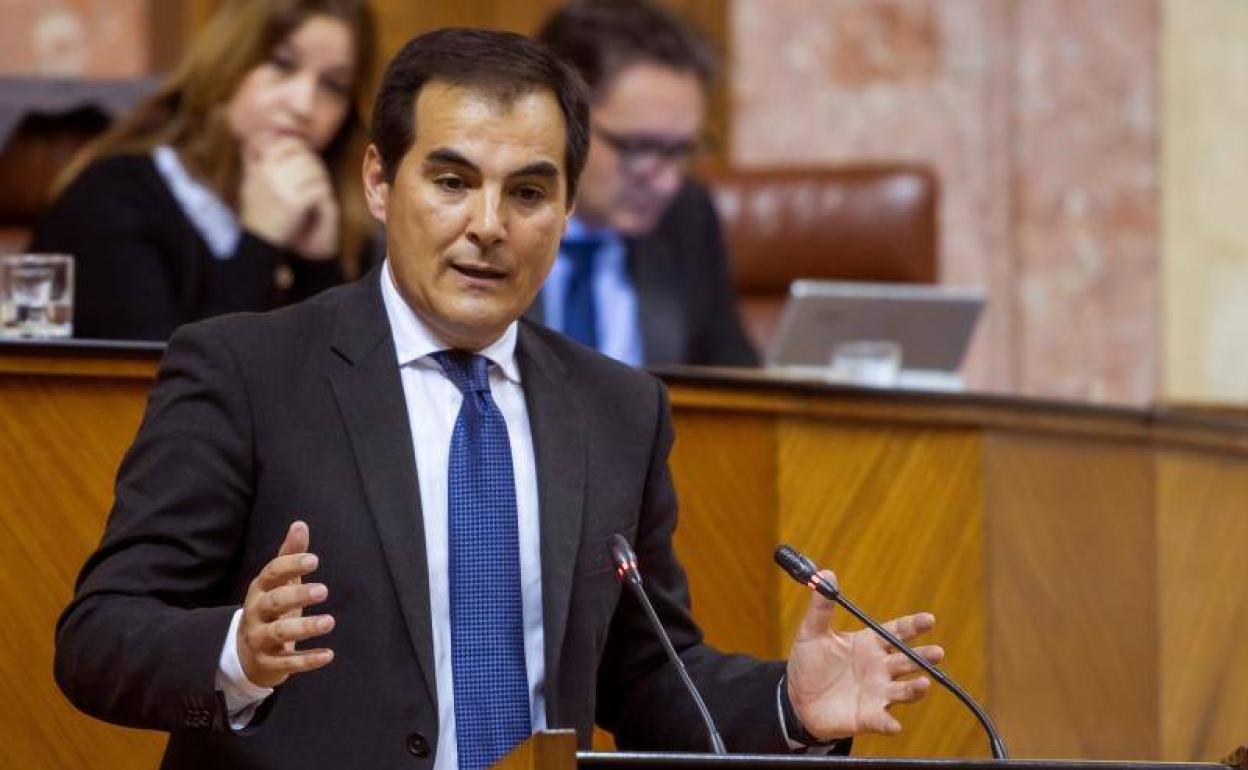 José Antonio Nieto, ayer. 